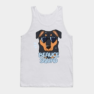 BEAUCERON SQUAD (black and tan) Tank Top